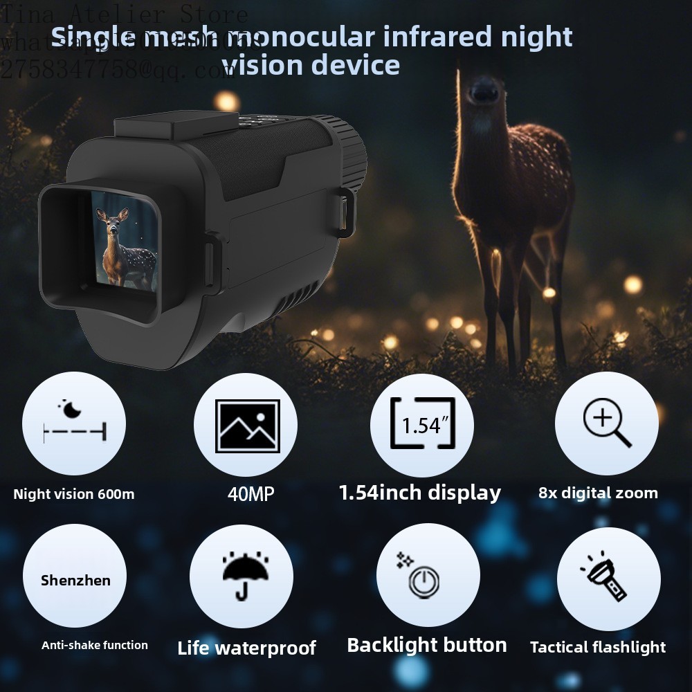 Z9001  Thermal Scope Thermal M - Thermal Scope Night Vision Monocular recension och pris