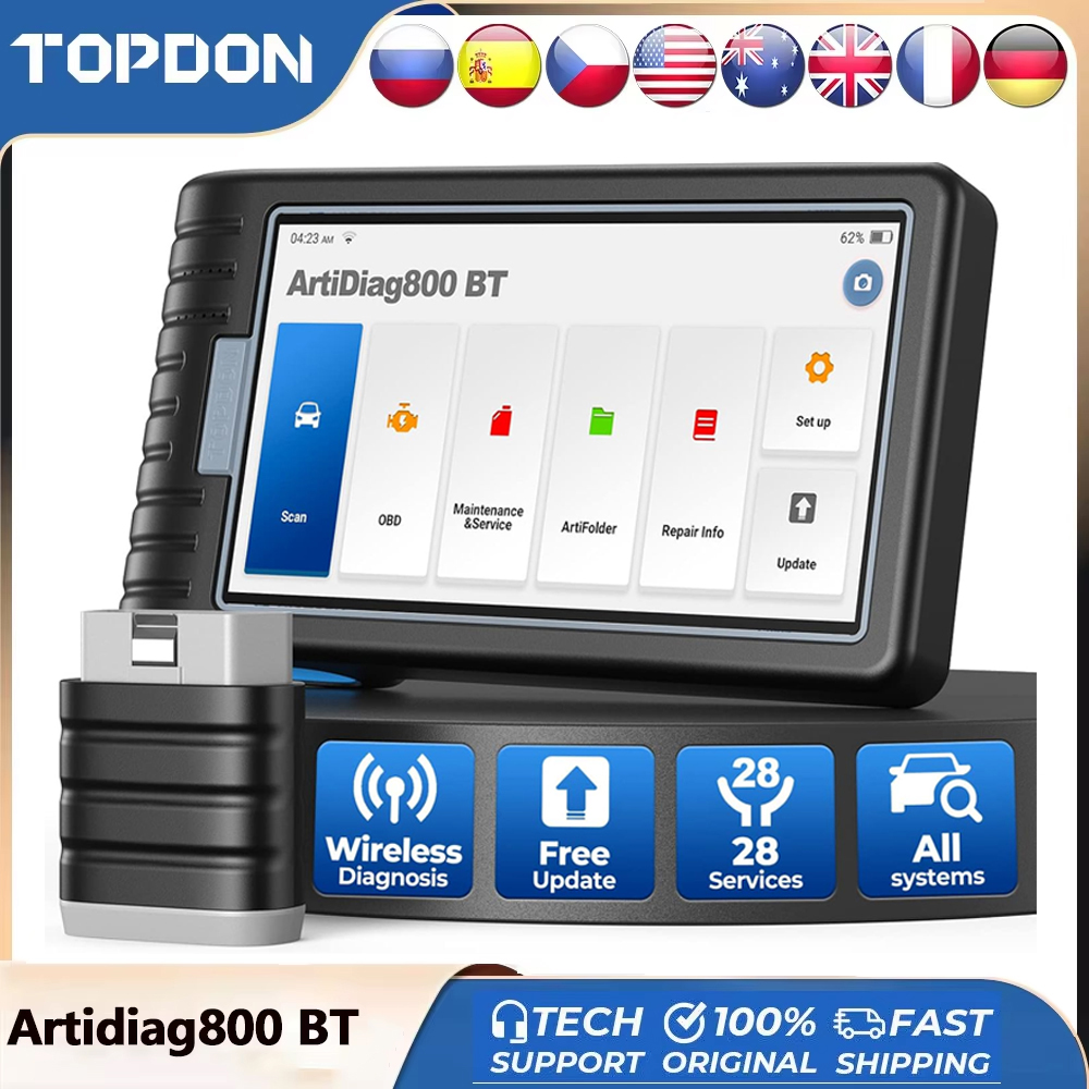 TOPDON ArtiDiag800 BT Car Diag - Topdon Tc001 Thermal Camera recension och pris