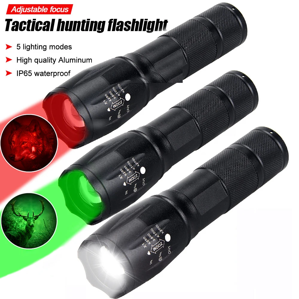 Tactical Green/Red/White Light - Hunting Thermal Imaging Scope recension och pris